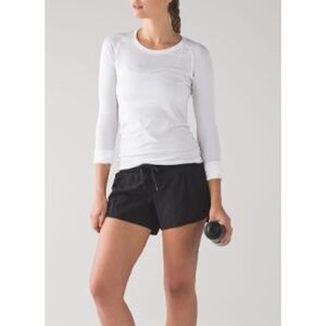 Lululemon Black Hotty Hot 4" Shorts Sz. 4